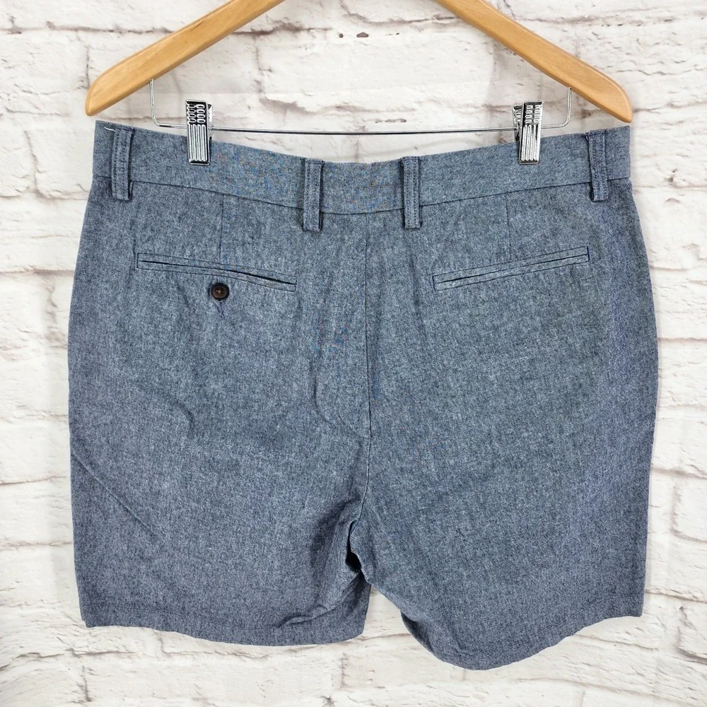 Old Navy Shorts Ultimate Slim Flex Cotton Stretch Flat Front Summer Preppy 34